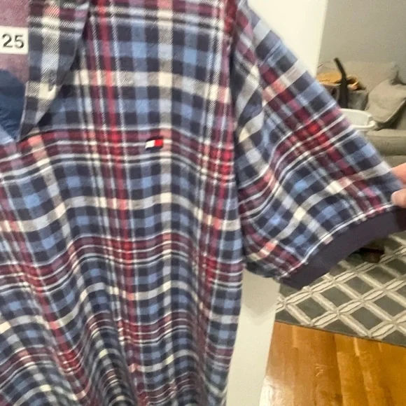 Tommy Hilfiger Classic Blue and Red Polo - Picture 6 of 12